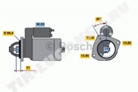 Стартер 24v 4kw 11T