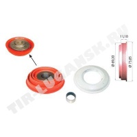 Манжета+пыльник направляющей суппорта D=73.85mm/d=69.2mm KNORR-BREMSE FOR SN5..SERIES