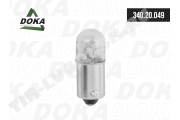 Лампа накаливания T4W (BA9s) 12V 4W