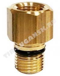 Переходник М16*1.5/М18*1.5 с уплотнением