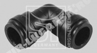 Соединитель уголок 5*5мм пласт.