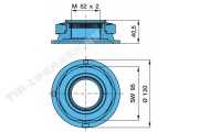 Гайка ступицы М52*2 SW95