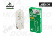 Лампа накаливания 24V 3W, W3W (W2.1x9.5d)