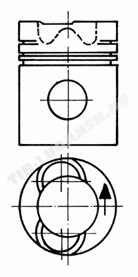 93398600 Kolbenschmidt