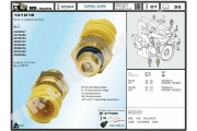 Датчик давления картерных газов  4-х контактный
