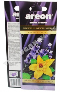 Ароматизатор AREON MON (PATCHOULI-LAVENDER-VANILLA