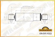 Амортизатор 320-476 d20*62/d20*62