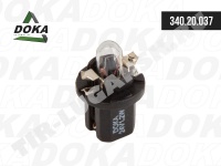 Лампа накаливания 24V 1.2W  (B8,5d)
