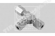 Соединитель тройник 10*10*10мм метал
