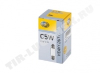 Лампочка 24v5w (салон стандарт)   C5W