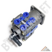 Кран ножного тормоза 10 BAR/Ports:8xM16x1.5mm/2xM12x1.5mm VOLVO F10/F12/F16,FH12/FH16,DAF,SCANIA